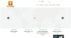 Desktop Screenshot of iweb-peru.com